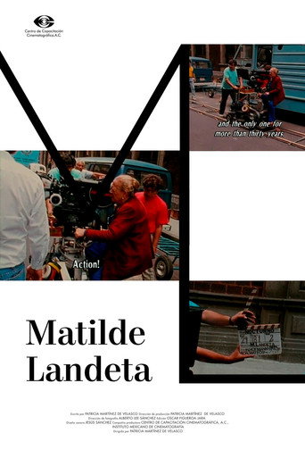 Movie poster for Matilde Landeta (1992)