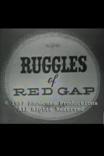 Movie poster for Ruggles of Red Gap (1957)
