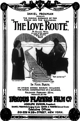 Movie poster for The Love Route (1915)
