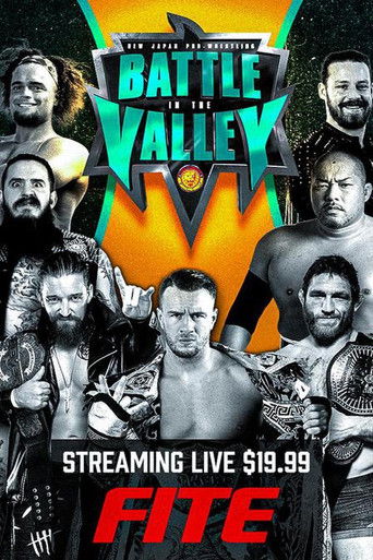NJPW Battle In The Valley 2021 poster