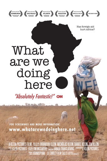 Movie poster for What Are We Doing Here? (2008)