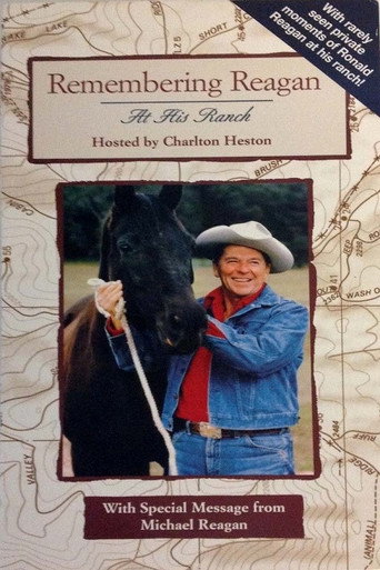 Movie poster for Remembering Reagan at His Ranch (2004)