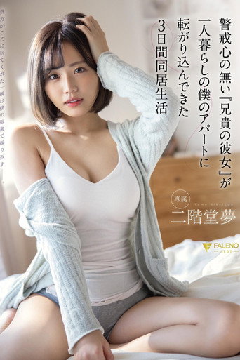 Movie poster for 警戒心の無い『兄貴の彼女』が一人暮らしの僕のアパートに転がり込んできた3日間同居生活 二階堂夢 (2021)