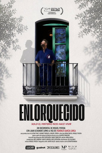 Movie poster for Enlorquecido: Solo el misterio nos hace vivir (2026)
