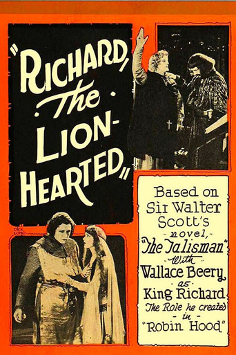 Movie poster for Richard the Lion-Hearted (1923)