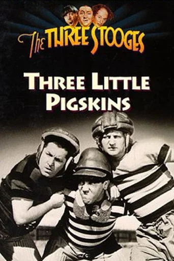 Movie poster for Three Little Pigskins (1934)