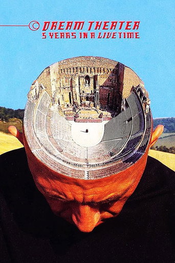 Movie poster for Dream Theater: 5 Years in a Livetime (1998)