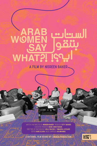 Movie poster for Arab Women Say What?! (2023)