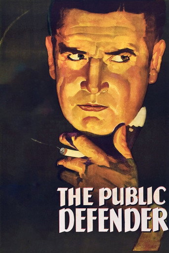 Movie poster for The Public Defender (1931)