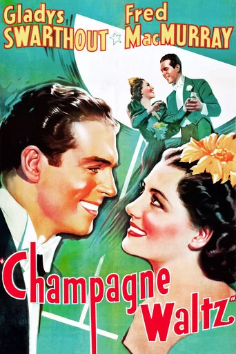 Movie poster for Champagne Waltz (1937)
