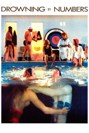 Movie poster for Drowning by Numbers (1988)