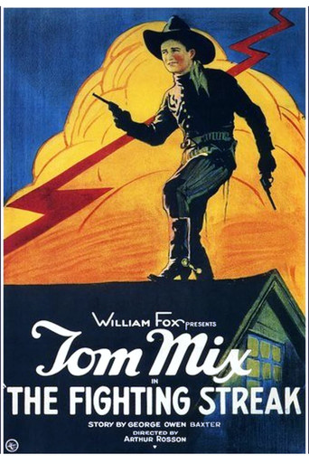 Movie poster for The Fighting Streak (1922)