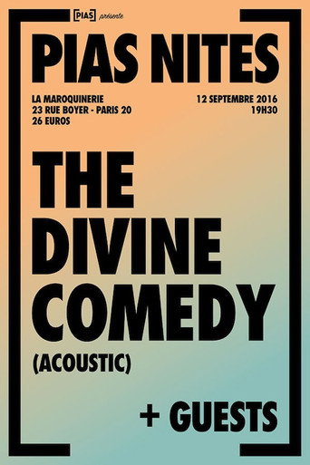 Movie poster for The Divine Comedy - La Maroquinerie acoustic 2016 (2016)