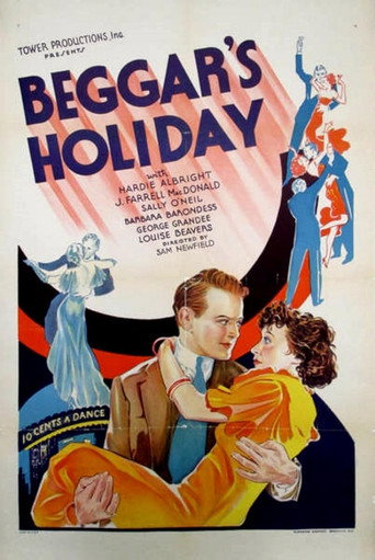 Movie poster for Beggar's Holiday (1934)
