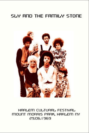 Movie poster for Sly & The Family Stone: Harlem Cultural Festival '69 (1969)