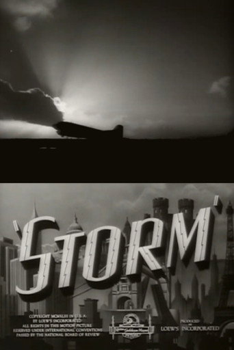 Movie poster for Storm (1943)
