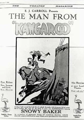 Movie poster for The Man from Kangaroo (1920)