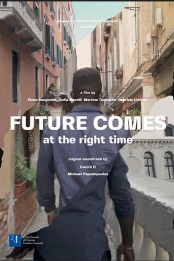 Movie poster for Future Comes at the Right Time (2023)