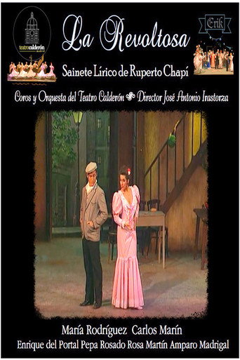 Movie poster for La revoltosa (1995)