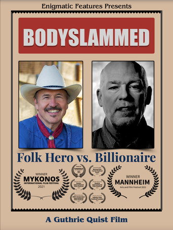 Bodyslammed: Folk Hero vs. Billionaire poster