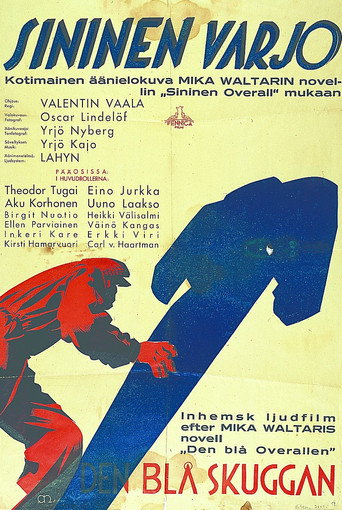 Sininen varjo poster