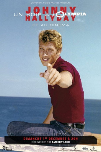 Johnny Hallyday - Un soir à l'Olympia poster