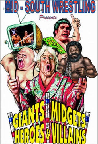 Mid-South Wrestling Giants, Midgets, Heroes & Villains vol. 1 poster
