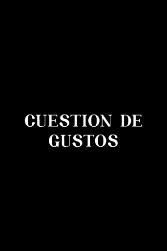 Movie poster for Cuestión de gustos (1961)