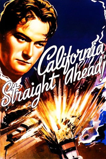 California Straight Ahead poster