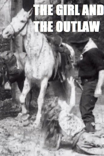 Movie poster for The Girl and the Outlaw (1908)