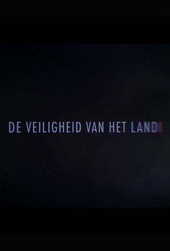 De veiligheid van het land poster