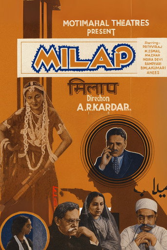 Movie poster for Milap (1937)