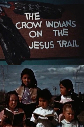 Movie poster for The Crow Indians on the Jesus Trail (1943)
