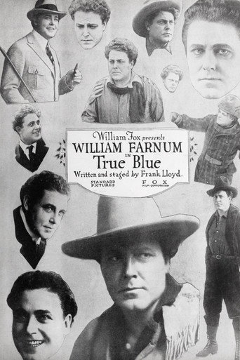 Movie poster for True Blue (1918)