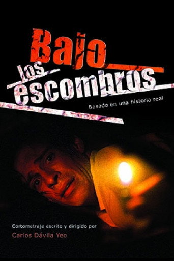 Bajo los escombros poster