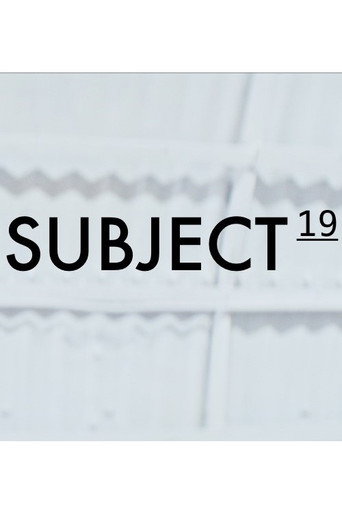 Subject 19 poster