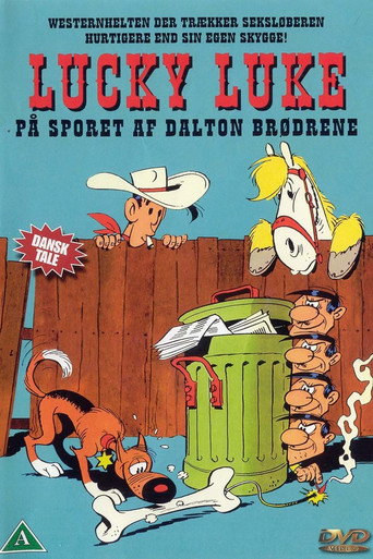 Movie poster for Lucky Luke 10 - På sporet Af Dalton Brødrene (2006)