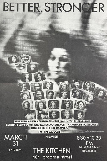 Movie poster for Better, Stronger (1978)