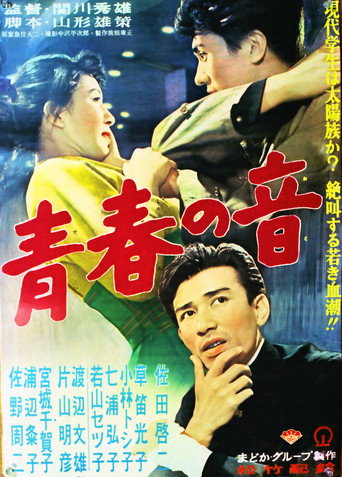 Movie poster for Seishun no oto (1956)