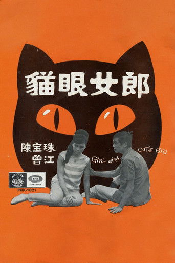 Girl with Cat's Eye poster
