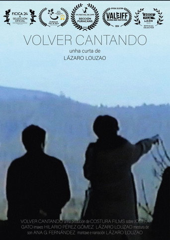 Movie poster for Volver cantando