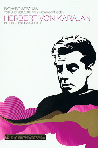 Movie poster for Karajan: Richard Strauss: Tod und Verklarung / Metamorphosen (2008)