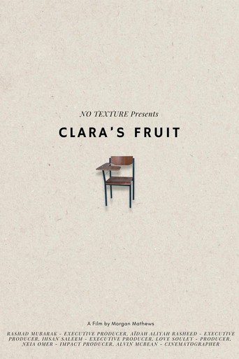 Movie poster for Clara's Fruit (2025)