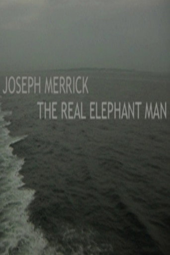 Movie poster for Joseph Merrick: The Real Elephant Man (2005)