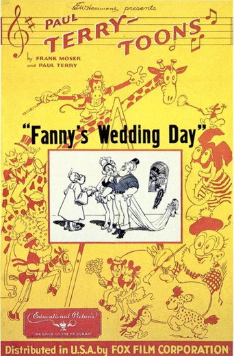 Movie poster for Fanny's Wedding Day (1933)