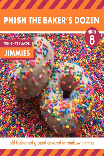 Movie poster for Phish: The Baker's Dozen: Night 8 - Jimmies (2017)