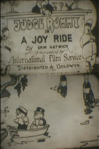 Movie poster for A Joy Ride (1922)
