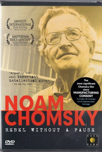Movie poster for Noam Chomsky: Rebel Without a Pause (2003)