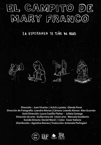 Movie poster for El campito de Mary Franco
