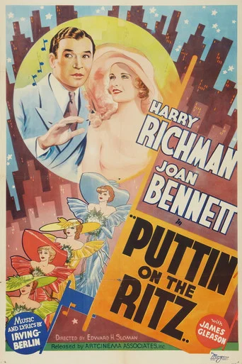 Movie poster for Puttin' on the Ritz (1930)